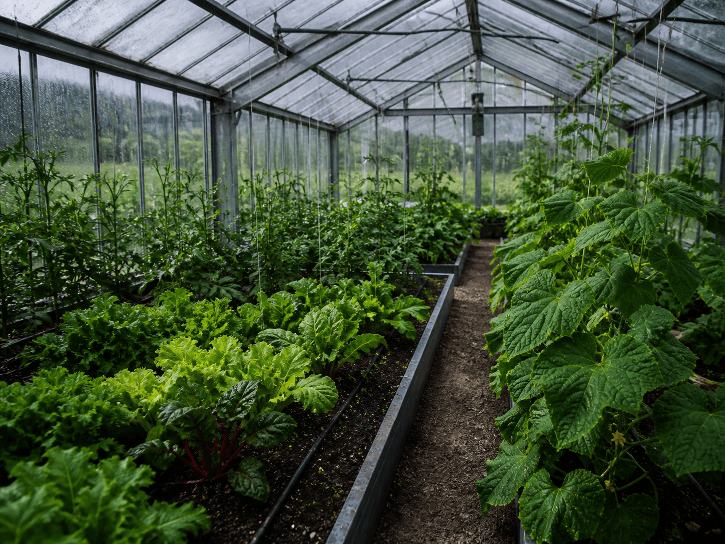 Glasshouse garden, Klanjec